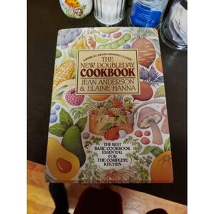 Vintage 80s New Doubleday Cookbook Jean Anderson Elaine Hanna